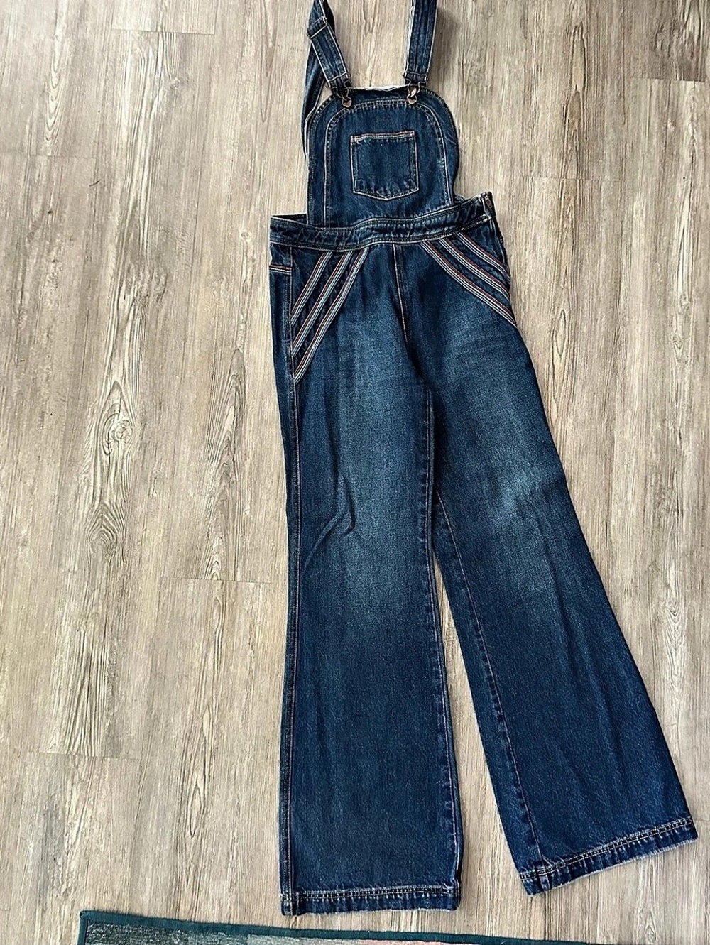 Free people We The Free Ziggy Denim Overalls Blue Size 4